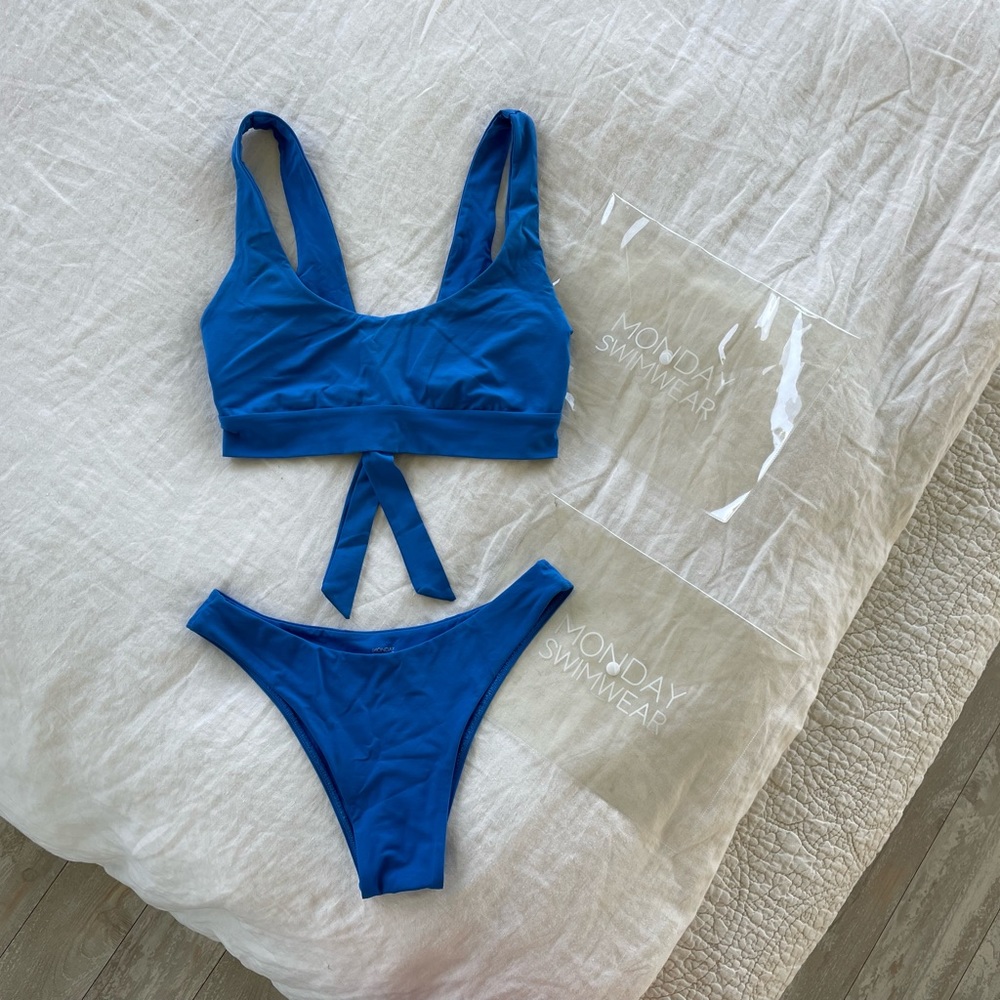 Monday swimwear top and bottom